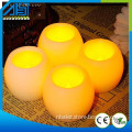 Hot Sale Round Drum Color Change Watermark LED Candle Light